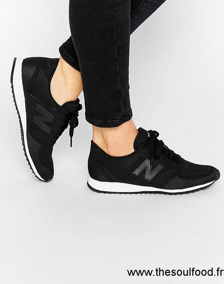 basket new balance femme noir et blanc